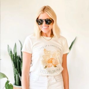 Lake Up and Smell the Mimosas Tee